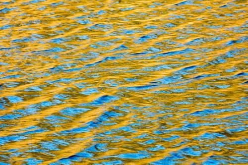Abstract;Abstraction;Blue;Gold;Mirror;Orange;Pattern;Reflection;Reflections;Ripple;Texture;Water;Yellow;pool